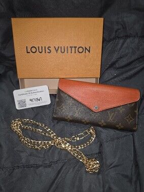 AUTH Louis Vuitton Marie-Lou Long Wallet